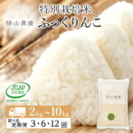 【ふるさと納税】【定期便・頒布会特集】お米 定期便 帰山農園　特別栽培米産地直送「ふっくりんこ」 選べる定期便 2kg〜10kg 《帰山農園》知内町 ふるさと納税 米 こめ 北海道産お米 北海道米 美味しいお米 北海道産米 道産米