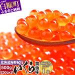 【ふるさと納税】《新物》北海道海鮮紀行いくら（醤油味） ふるさと納税 いくら 【500g（250g×2）】