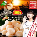 【ふるさと納税】高評価★4.86 ホタテ貝柱 500g 【 発送時期が選べる 】（ ふるさと納税 ホタテ 訳あり ふるさと納税 帆立 ふるさと納税 ホタテ貝柱 北海道産 ふるさと納税 訳あり 不揃い ホタテ玉冷 刺身 ほたて 人気 わけあり ふるさと ホタテ 貝柱 貝 北海道 別海町 ）