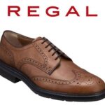 【ふるさと納税】 REGAL 革靴 紳士ビジネスシューズ ウイングチップ ブラウン 15TR 八幡平市産モデル 岩手県 八幡平市 送料無料 BZ-019