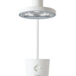 【ふるさと納税】バルミューダ　TheLight　太陽光LEDデスクライト（ホワイト）