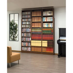 【ふるさと納税】天井つっぱり書棚 愛書家(薄型17cm本棚)