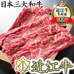 【ふるさと納税】【牛肉】【4等級以上】近江牛スキシャブ用【500g】折箱入り【牛】【a4】【a5】【すき焼き】【しゃぶしゃぶ】【赤身】【冷蔵】