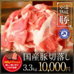 【ふるさと納税】豚肉 豚切落し 国産 3.3kg ( 300g x 11パック ) 大容量 氷温(R)熟成豚 小分け 便利 熟成肉 野菜炒め 生姜焼き からあげ 豚丼 肉巻き お弁当 にも