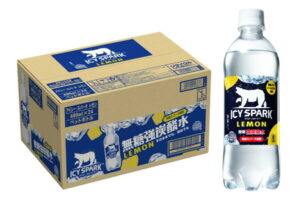 【ふるさと納税】Z1-047R アイシー・スパーク レモン 490ml PET（1ケース）計24本