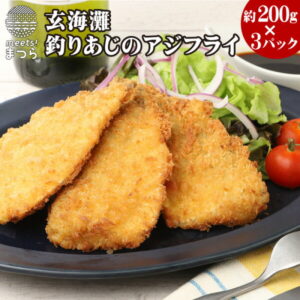 【ふるさと納税】「アジフライの聖地 松浦」玄海灘 釣りあじのアジフライ【B0-026】 玄界灘 アジ あじ 鯵 フライ 海鮮 冷凍食品 おかず 揚げ物 魚 パック お弁当 簡単 調理